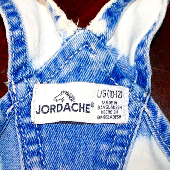Vintage Inspired Jordache Overalls Shorts | THRASHED | Indie Style - Picture 10 of 10